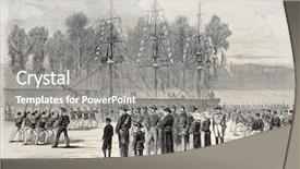  Presentation with journal - Slide set consisting of prince louis napoleon bonaparte visiting background and a gray colored foreground