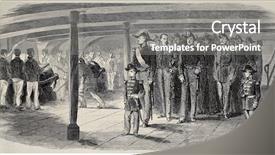  Presentation with journal - Cool new PPT layouts with prince louis napoleon bonaparte backdrop and a gray colored foreground