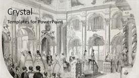  Presentation with journal - Theme having princess picture - grand duke michael nicolaevich background and a light gray colored foreground