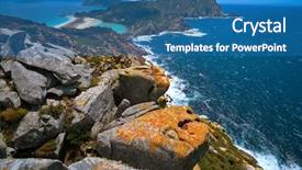  Presentation with spain - Cool new theme with principal - alto do principe high view backdrop and a teal colored foreground