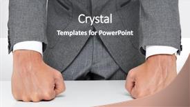  Presentation with principal - Amazing slide set having principal - man in suit with his backdrop and a dark gray colored foreground