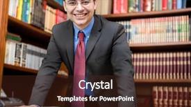  Presentation with storybook pop up book - PPT layouts featuring principal - portrait of a man background and a tawny brown colored foreground