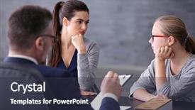 Presentation with teacher parent - Slides having principal - young woman with daughter background and a tawny brown colored foreground
