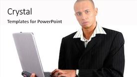  Presentation with office ergonomics man worker exercising - Amazing presentation theme having principal students - young worker stylish young man backdrop and a sky blue colored foreground