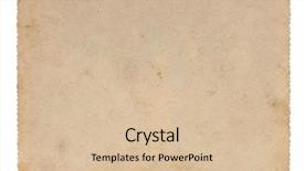  Presentation with old fashioned photo album - Presentation design enhanced with print with a decorative border background and a lemonade colored foreground