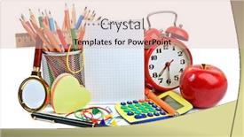  Presentation with printed circuit - PPT theme featuring printed circuit board for design background and a lemonade colored foreground