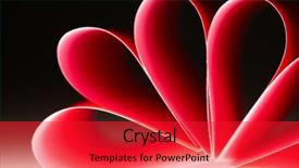  Presentation with abstract red - Theme enhanced with printed materials - red paper beautiful abstract shape background and a red colored foreground