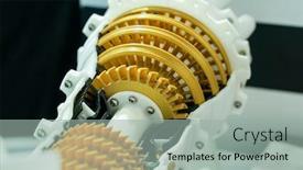  Presentation with jet - Beautiful slide deck featuring printing-3d-printer-jet-engine backdrop and a light gray colored foreground