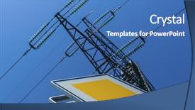  Presentation with high voltage - PPT layouts having current keys of a high background and a teal colored foreground