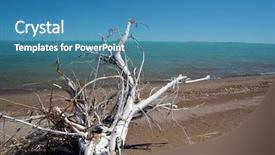  Presentation with kazakhstan - Presentation theme consisting of priozersk - former soviet anti-ballistic background and a  colored foreground