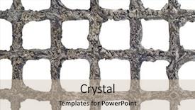  Presentation with cage - Cool new presentation with prison bars - cage abstract background isolated backdrop and a mint green colored foreground