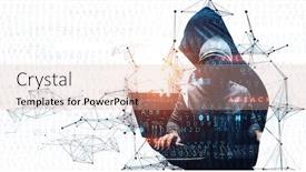  Presentation with privacy - Colorful PPT layouts enhanced with privacy-safety-concept-mixed-media backdrop and a lemonade colored foreground