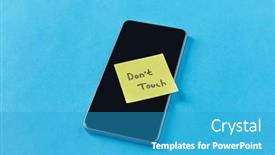  Presentation with privacy technology - Slides consisting of privacy-technology-and-digital-detox background and a teal colored foreground