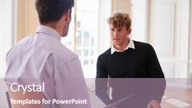  Presentation with teenage brain - Cool new slides with private club - male teenage student having discussion backdrop and a  colored foreground