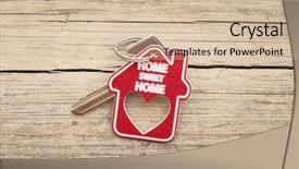  Presentation with wood rustic - Cool new theme with private label - sign home sweet home backdrop and a soft green colored foreground