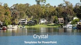  Presentation with access - Amazing presentation design having private lake with homes and boats in lake forest california lake forest has many private lakes with limited access to the general public making it an ideal and serene location to live life backdrop and a teal colored foreground