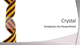  Presentation with prize - Presentation consisting of prize day - black orange strip ribbon tape background and a white colored foreground