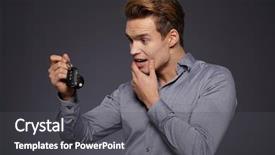  Presentation with prize - Amazing presentation having prize giving - businessman gives the keys backdrop and a dark gray colored foreground