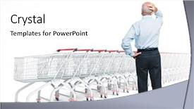  Presentation with rear view mirror - Colorful theme enhanced with probl mes - standing man rear view backdrop and a  colored foreground