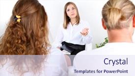  Presentation with marriage family therapy - PPT layouts with problem on reception for family background and a sky blue colored foreground