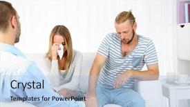  Presentation with behavioral problem mentally retarde - PPT theme featuring problem on reception for family background and a  colored foreground