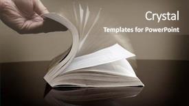  Presentation with problem statement - Amazing presentation having problem statement - book for reading and hand backdrop and a gray colored foreground