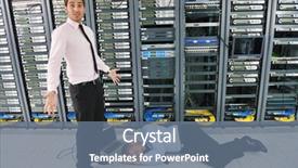  Presentation with business networking - Audience pleasing slides consisting of problems and looking for disaster backdrop and a ocean colored foreground