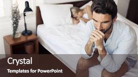  Presentation with family problems - Amazing slides having problems at bedroom family conflict backdrop and a tawny brown colored foreground