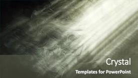  Presentation with smoke - Colorful presentation theme enhanced with proceeding - light and smoke proceeds backdrop and a gray colored foreground