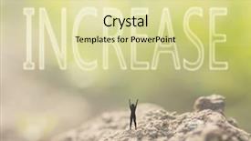  Presentation with homeless person poverty issue concept - Presentation having process improvement - concept of upgrade background and a blonde colored foreground