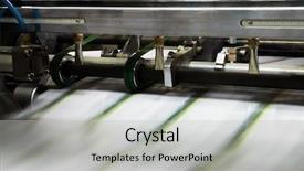  Presentation with process - Slides consisting of process in a modern printing background and a light gray colored foreground