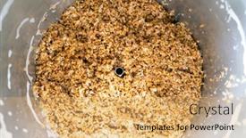  Presentation with craft beer - Cool new presentation theme with process-of-home-brewing-beer backdrop and a yellow colored foreground