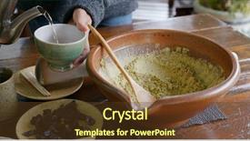  Presentation with decision making manufacturing process - Amazing slides having process of making traditional chinese backdrop and a tawny brown colored foreground