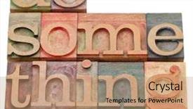  Presentation with procrastinate - Cool new presentation with procrastinate - do something - a motivational backdrop and a coral colored foreground