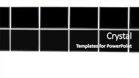  Presentation with black - Cool new presentation theme with procto - empty black large banners backdrop and a  colored foreground