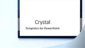  Presentation with museum - Audience pleasing presentation consisting of procto - empty frame on blue wall backdrop and a white colored foreground