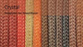  Presentation with pink color velvet textile - Cool new presentation with product catalog - textile materials variety shades backdrop and a red colored foreground