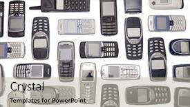  Presentation with fuel cell lots of rechargeable - Beautiful theme featuring product display - lots of cellphones backdrop and a  colored foreground