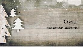  Presentation with space time - Theme enhanced with product display in christmas time background and a light gray colored foreground