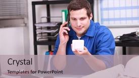  Presentation with lonely man new zealand tourists - Colorful slides enhanced with product management - man ordering new stock backdrop and a light gray colored foreground