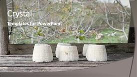  Presentation with whey - Presentation theme having product specification - ricotta salata is salted variety background and a gray colored foreground