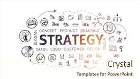  Presentation with dress for success - Beautiful PPT layouts featuring production achievement - strategy for success achieving backdrop and a  colored foreground