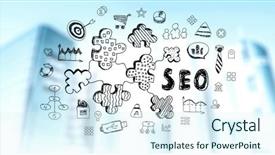  Presentation with failure and success - Amazing slide deck having production achievement - strategy for success achieving backdrop and a sky blue colored foreground