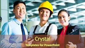  Presentation with foreman - Cool new PPT layouts with joyful pretty girl wearing black dress and black classic hat smiling at camera beauty fashion concept hipster style backdrop and a tawny brown colored foreground