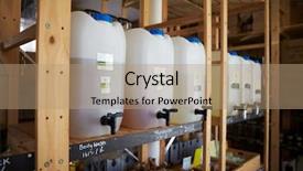  Presentation with beauty products - Colorful presentation theme enhanced with products in sustainable plastic free backdrop and a coral colored foreground