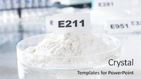  Presentation with pharmaceuticals - Presentation theme consisting of products such as food background and a white colored foreground