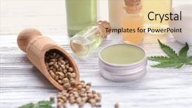  Presentation with lotion - Colorful presentation theme enhanced with produtos - beautiful composition with jar backdrop and a lemonade colored foreground