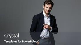  Presentation with close up of young girls - PPT layouts with professional attire - close up portrait background and a dark gray colored foreground