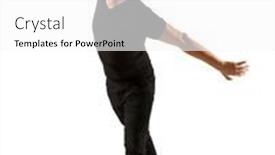  Presentation with bowling - Slides consisting of professional-bowling-player-in-action background and a white colored foreground