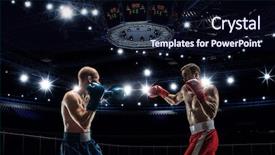  Presentation with professional - Amazing PPT theme having professional box match mixed media backdrop and a wine colored foreground
